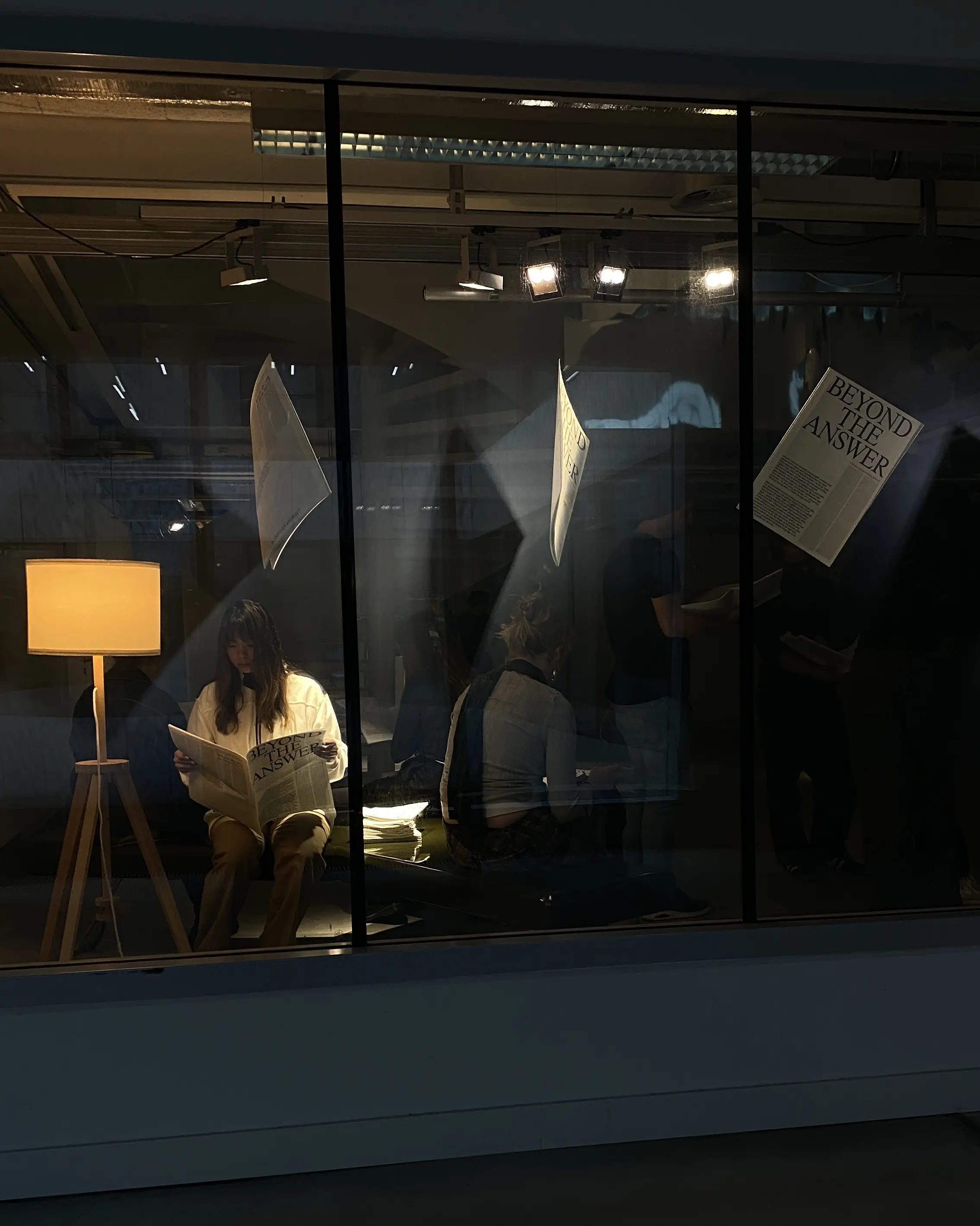 Beyond the Answer exhibition