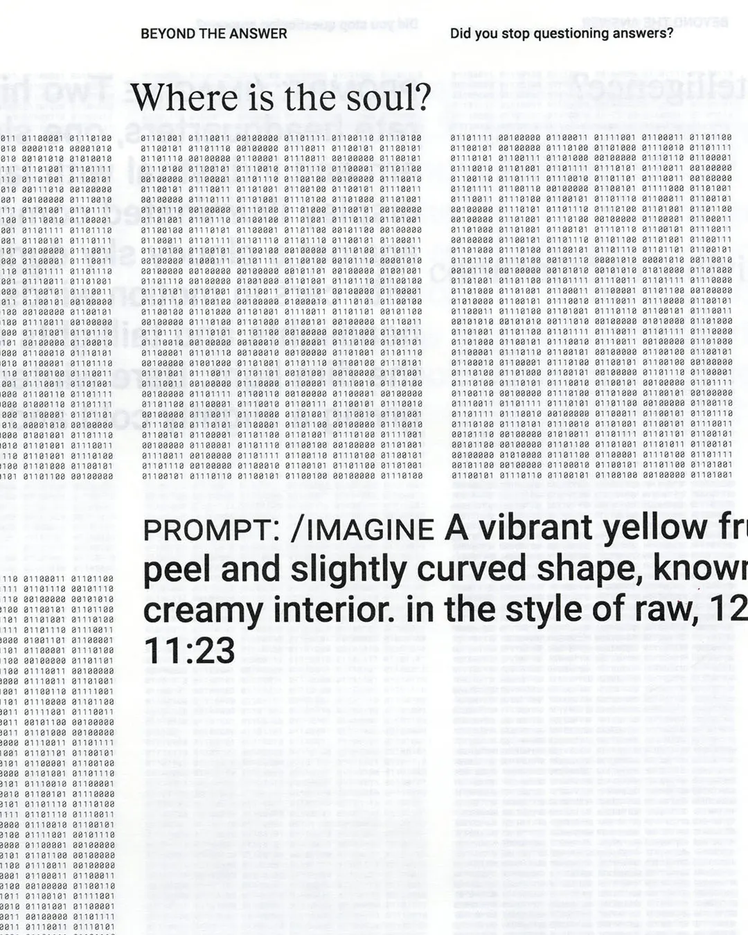 Beyond the Answer Spread closeup